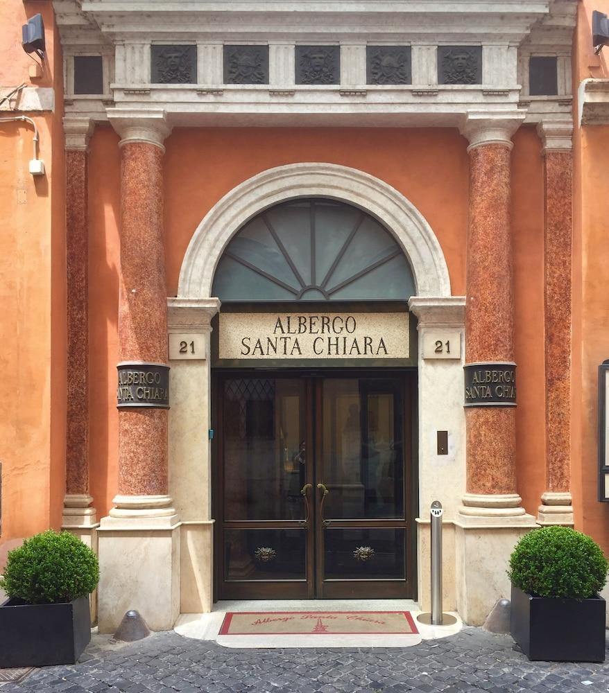 Hotel Albergo Santa Chiara Roma Esterno foto