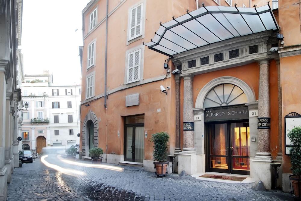 Hotel Albergo Santa Chiara Roma Esterno foto