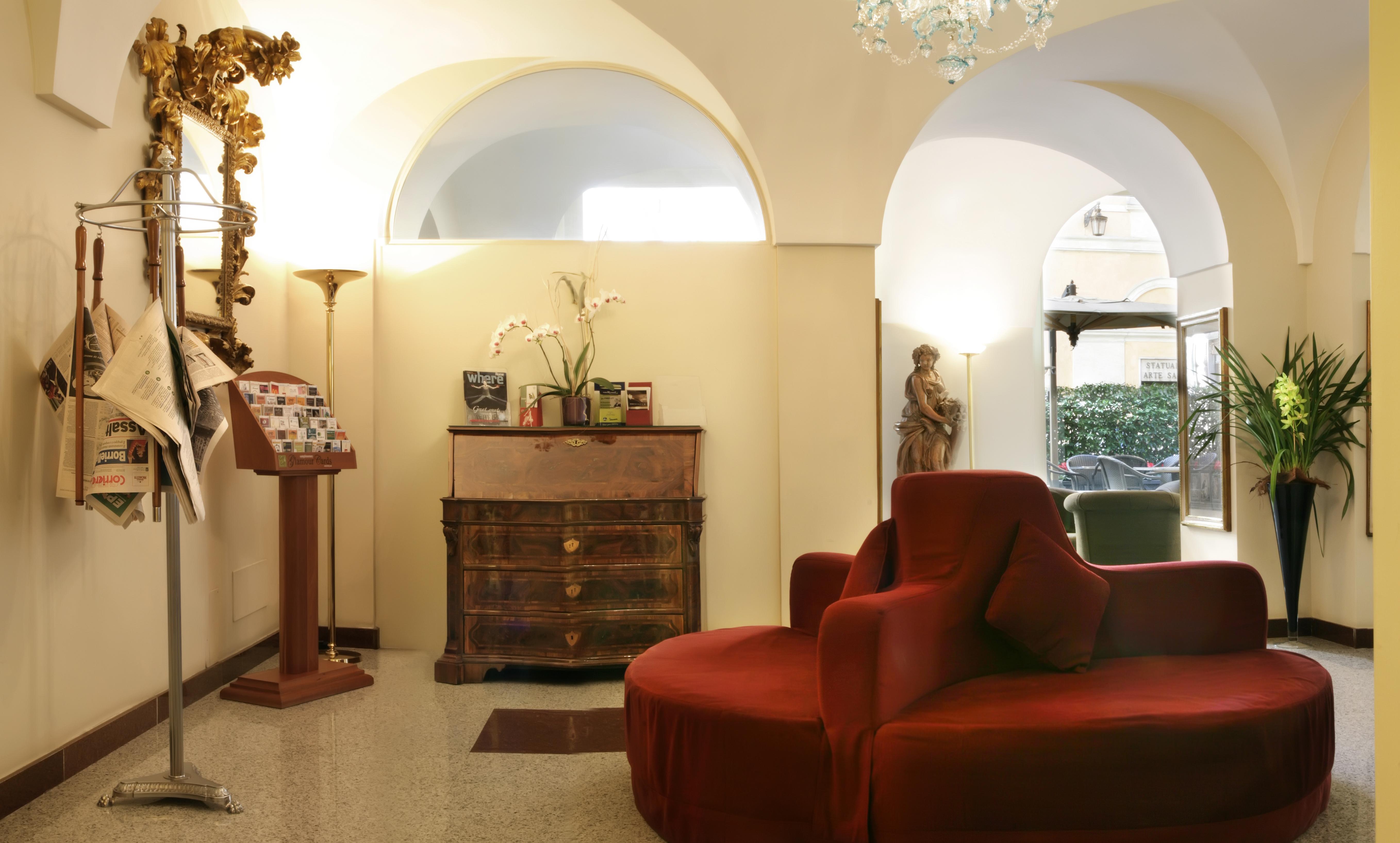 Hotel Albergo Santa Chiara Roma Esterno foto