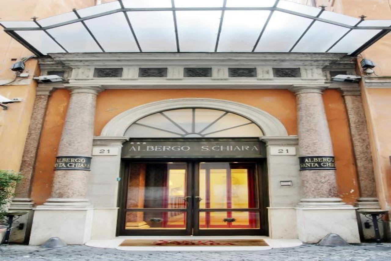 Hotel Albergo Santa Chiara Roma Esterno foto