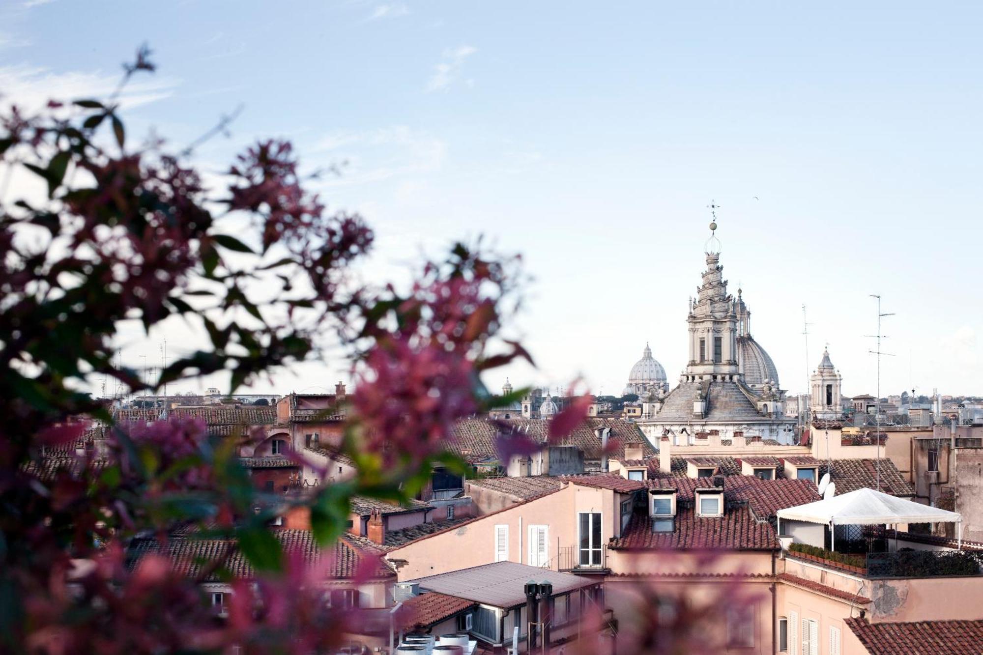 Hotel Albergo Santa Chiara Roma Esterno foto