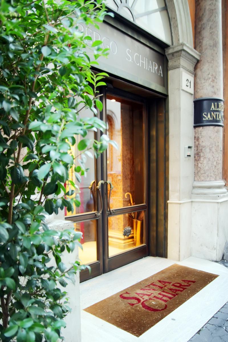 Hotel Albergo Santa Chiara Roma Esterno foto