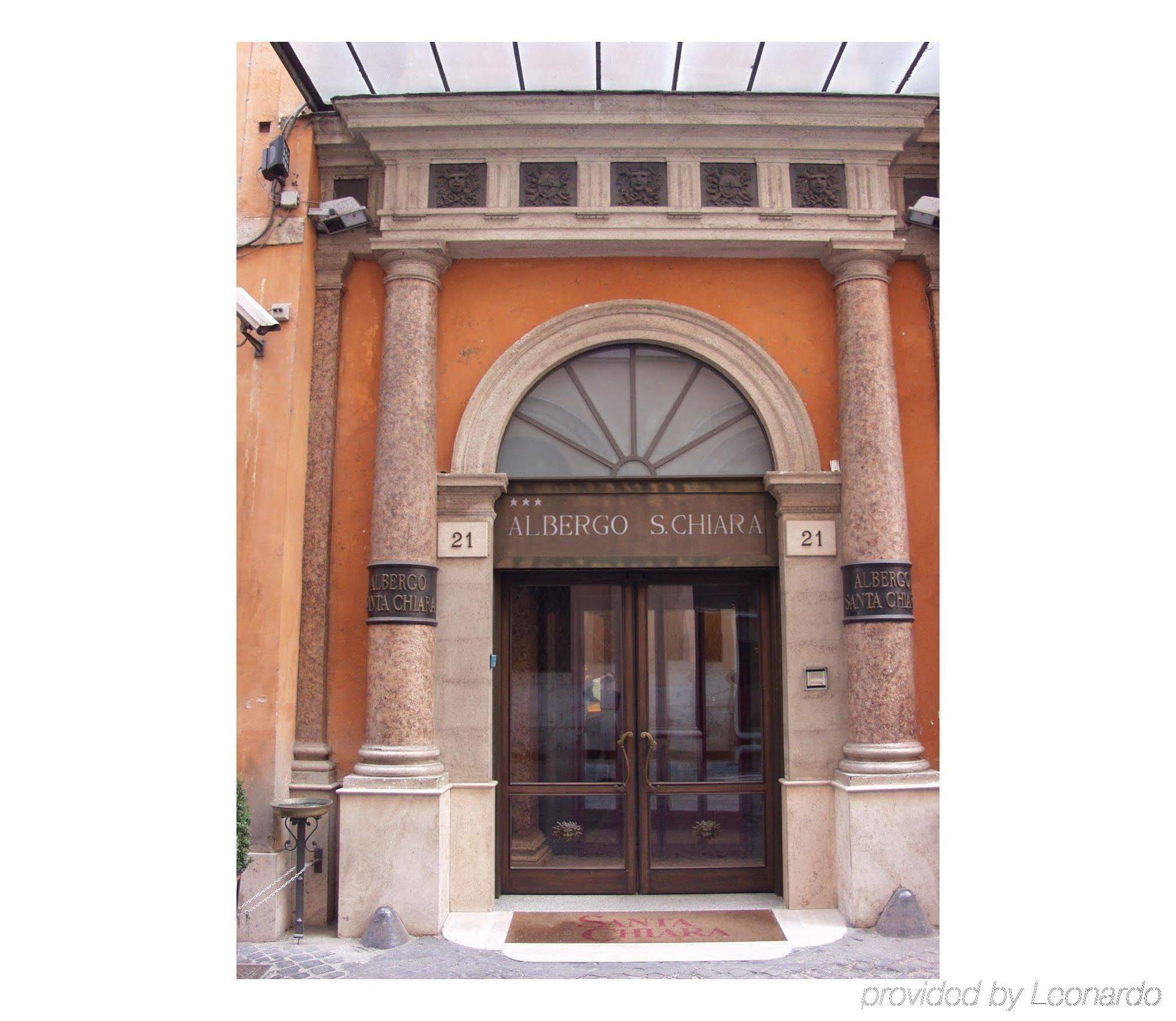 Hotel Albergo Santa Chiara Roma Esterno foto